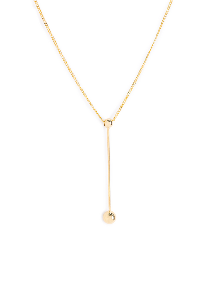 ball and chain pendant necklace
