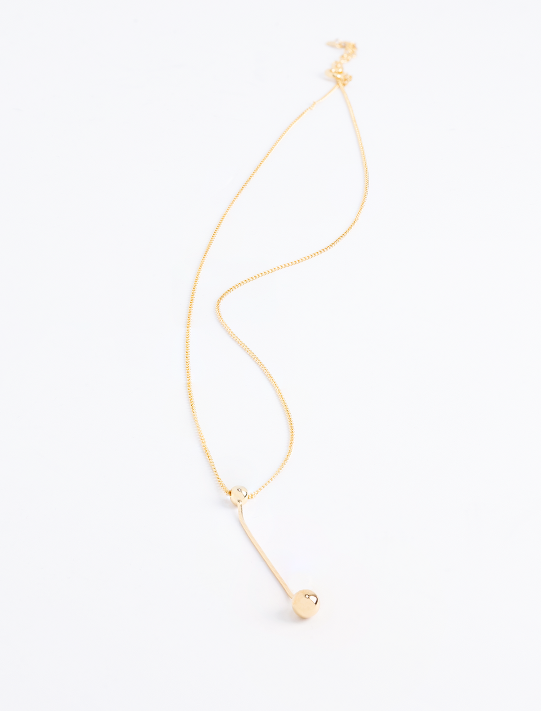 ball and chain pendant necklace