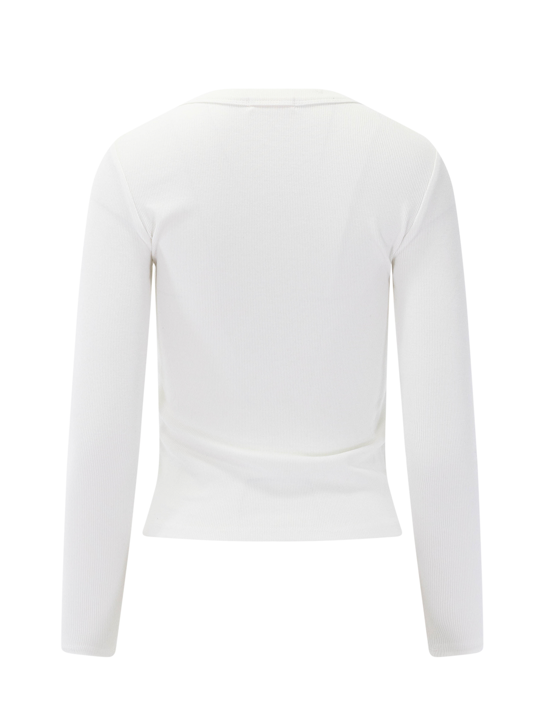 lexi long sleeve tee in white