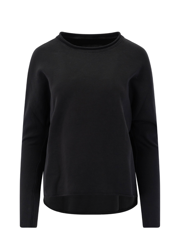 anna long sleeve capelet in black