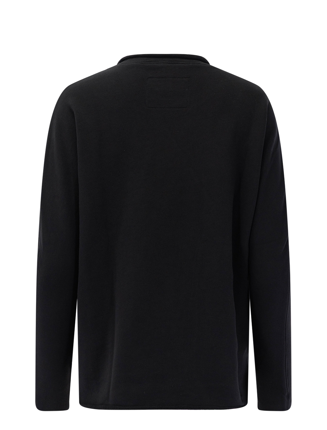 anna long sleeve capelet in black