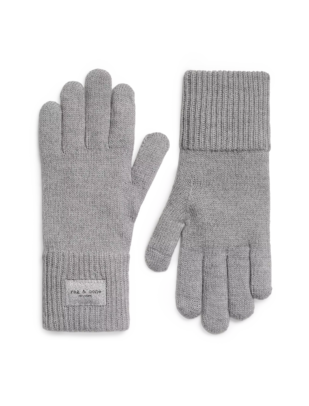 blake gloves in silver