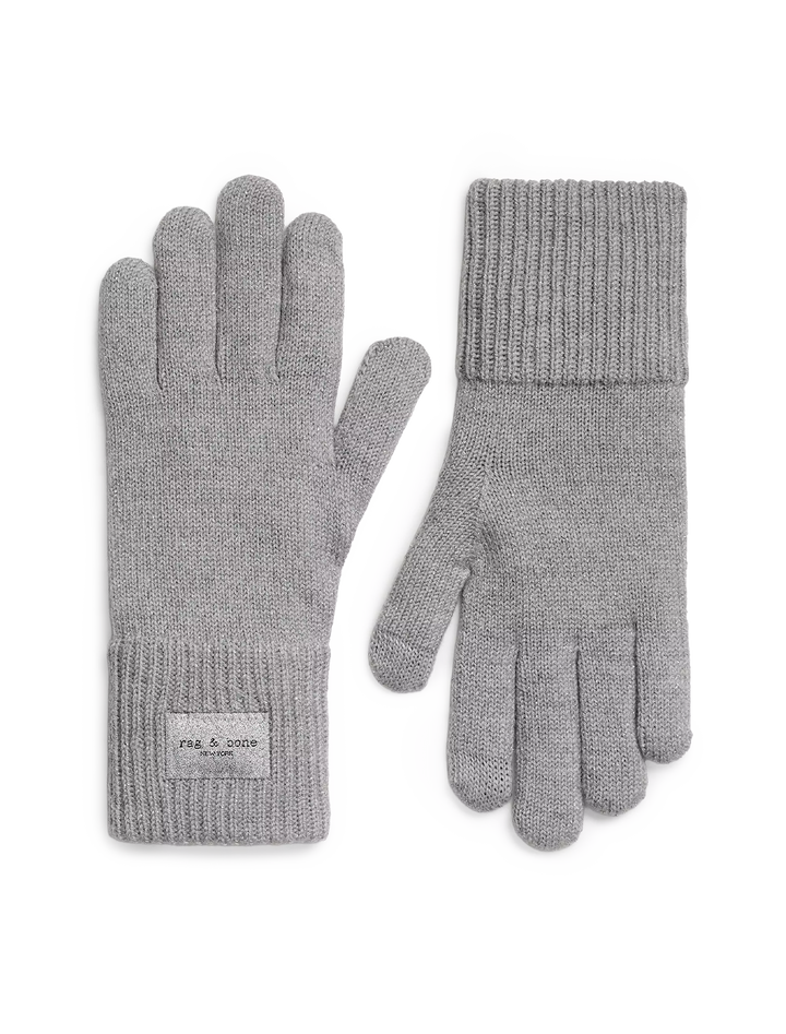 blake gloves in silver