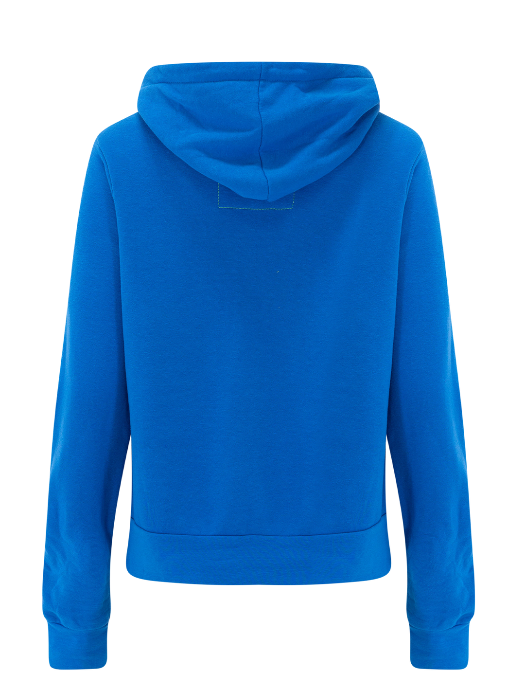 mountain stitch chevron 4 zip hoodie in adventure blue