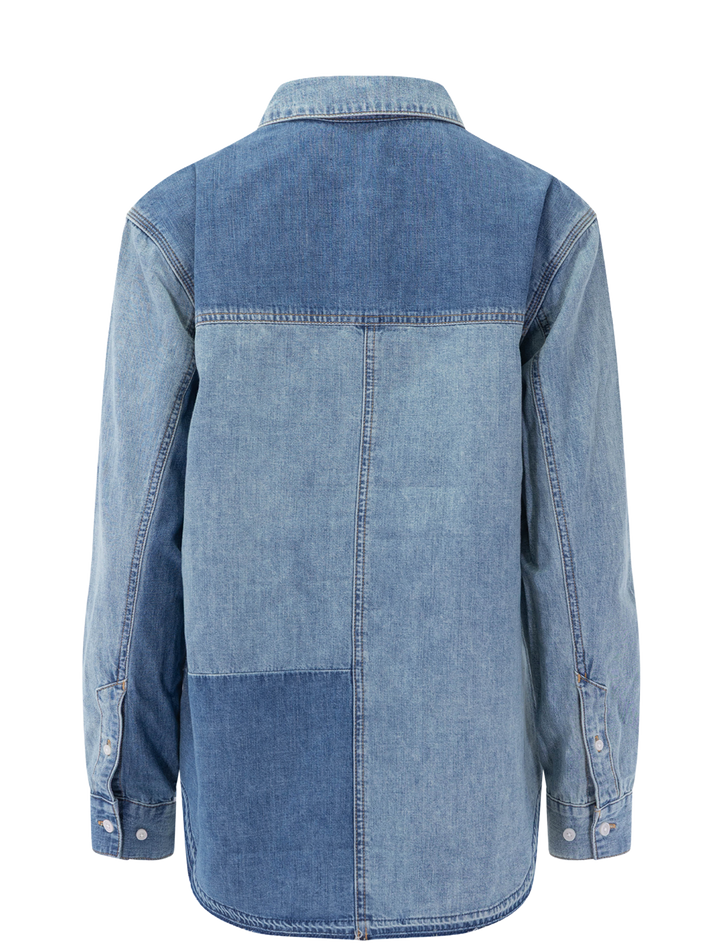 dalma denim button-down shirt