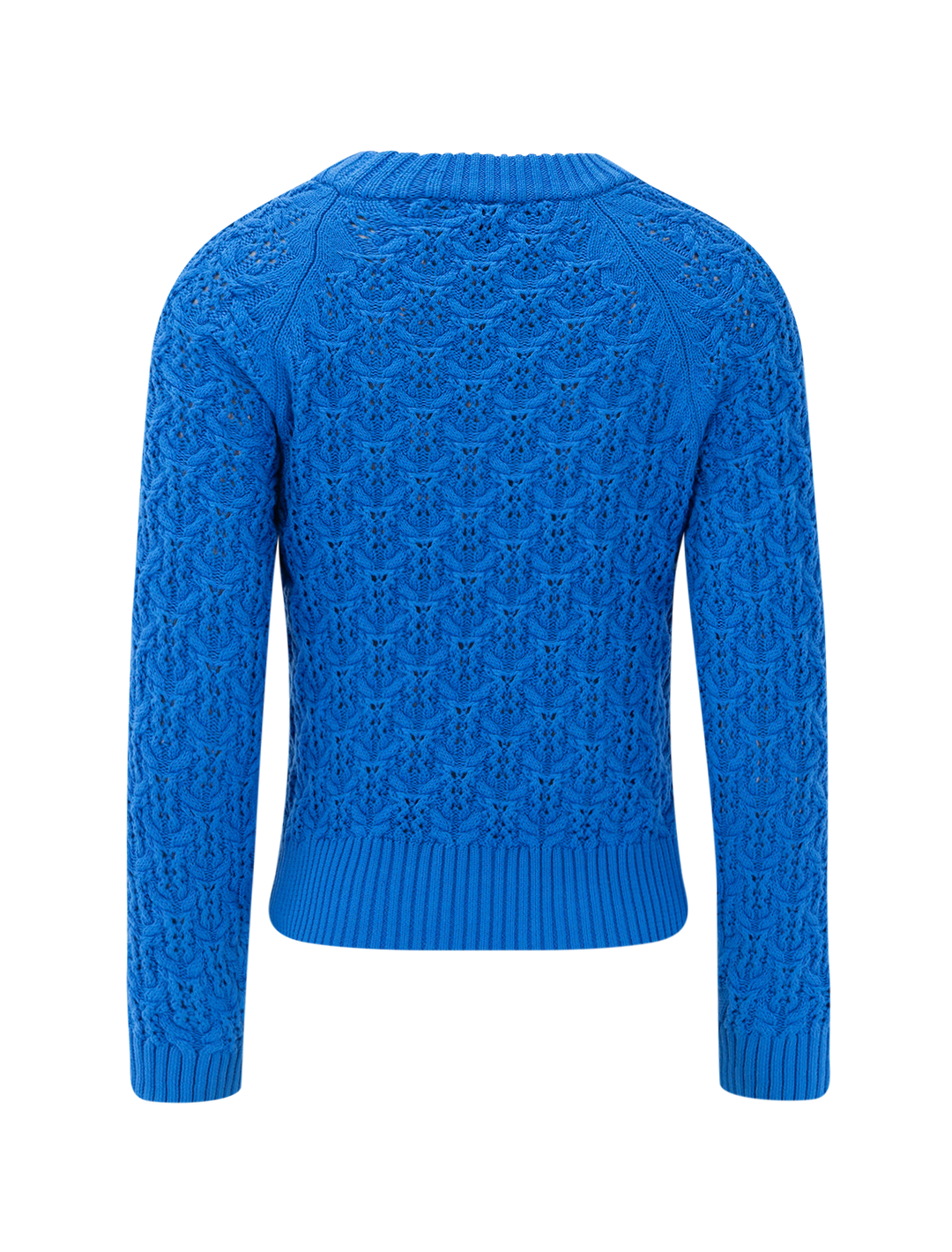 easy sleeve raglan sweater in dutch blue