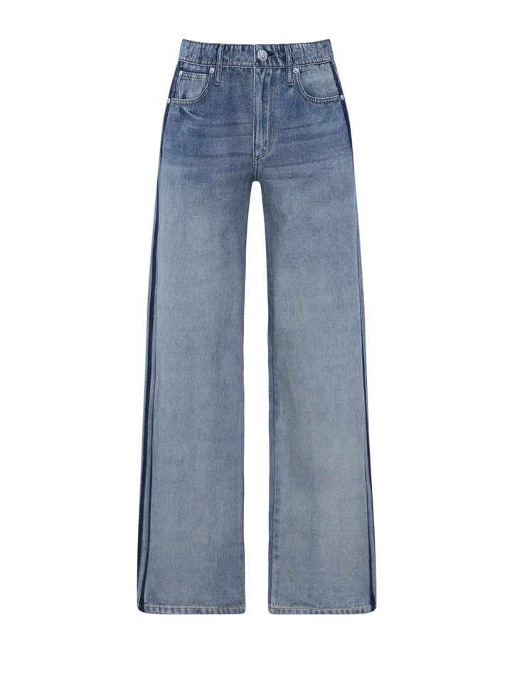 miramar terry wide track pant in coney