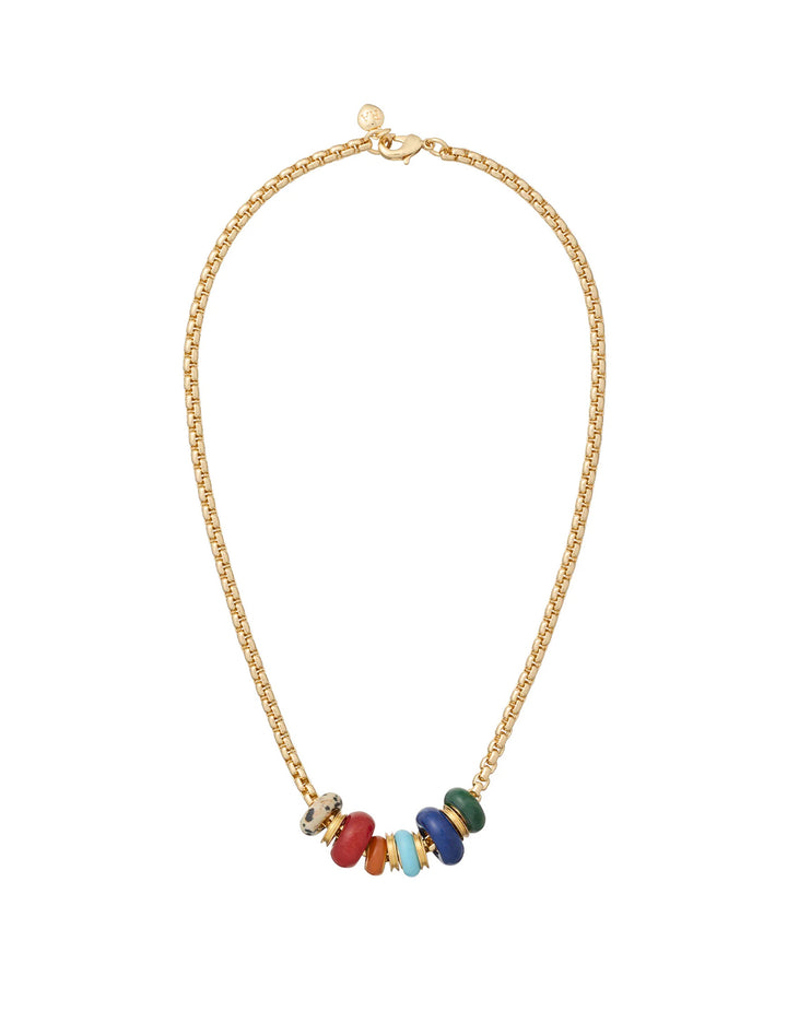 the stone slider necklace