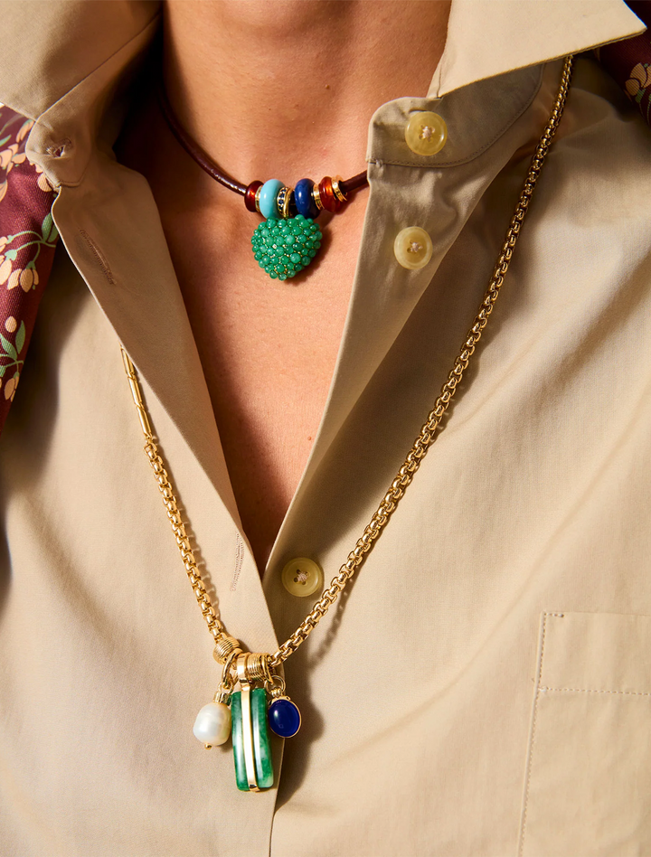 the stone bar pendant