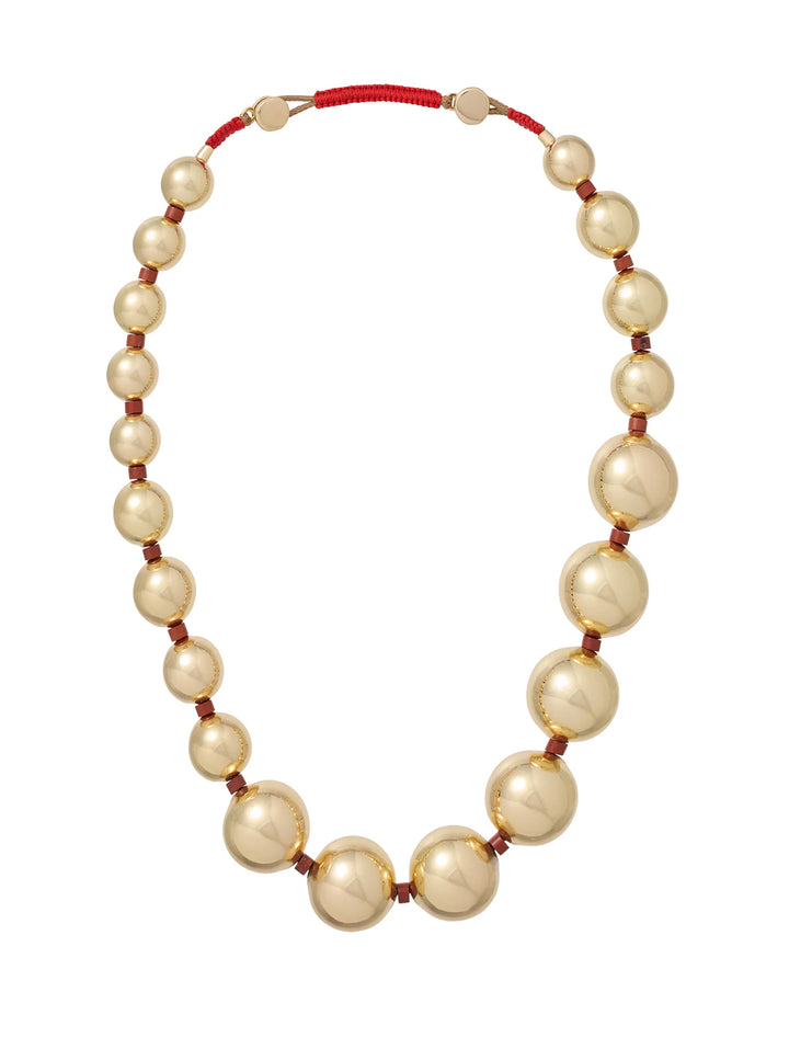 the very big bead necklace