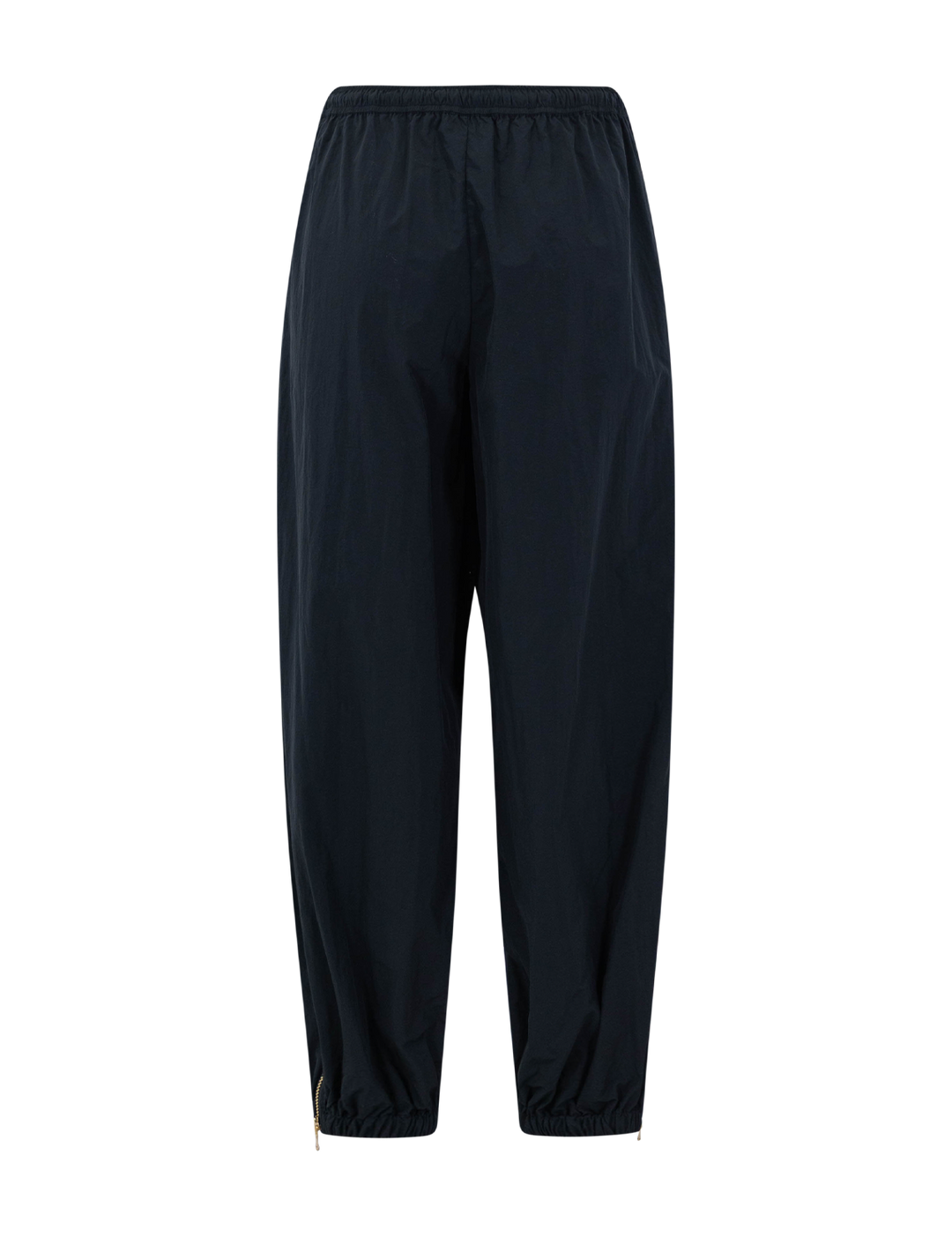 mariko jogger with zipper in black