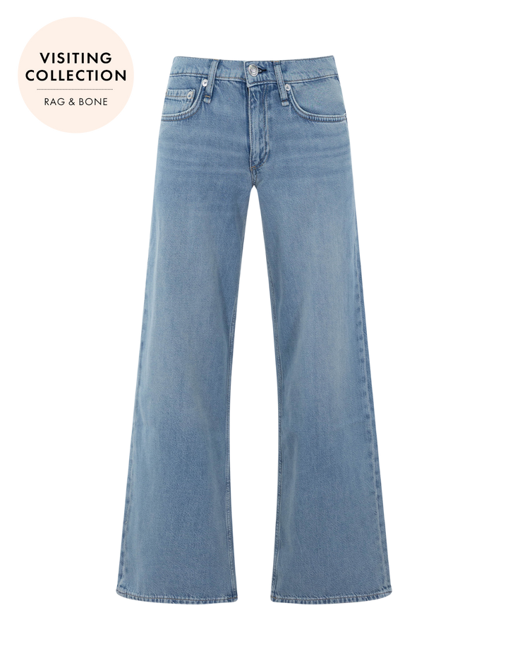front view of saige ankle relaxed straight jeans in ludlow