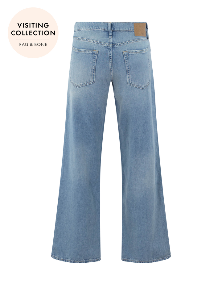 back view of saige ankle relaxed straight jeans in ludlow