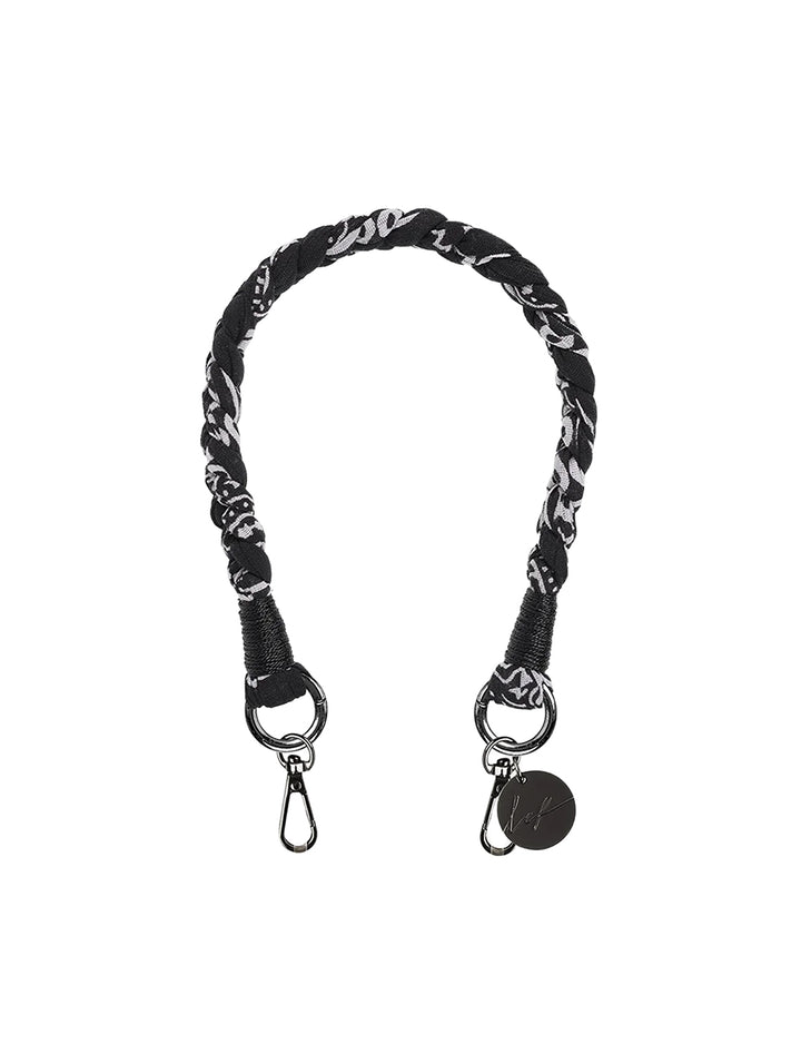 della tresse bandana noir chain