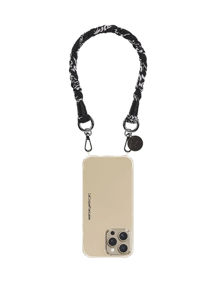 della tresse bandana noir chain