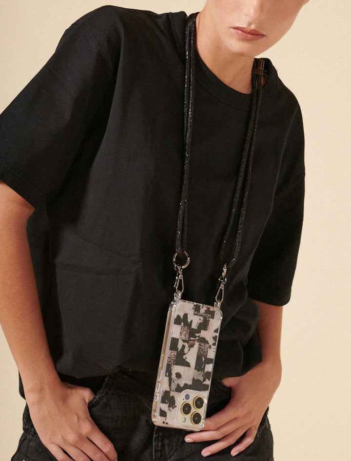 mariah braided noir chain