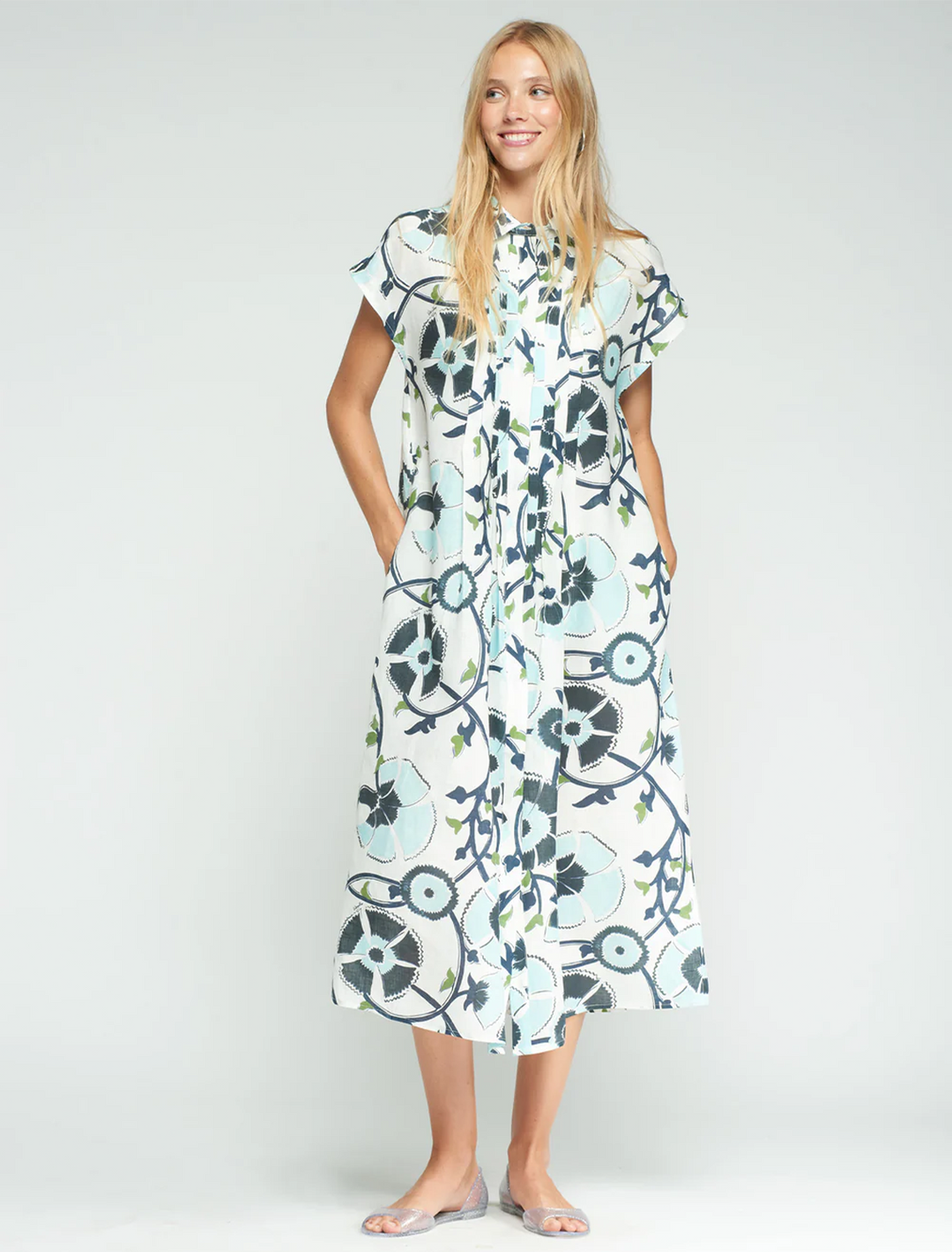 azul printed dress