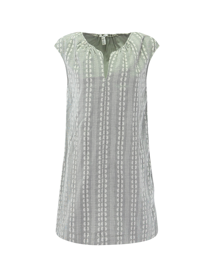 meadow mini dress in eucalyptus