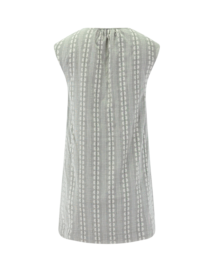 meadow mini dress in eucalyptus