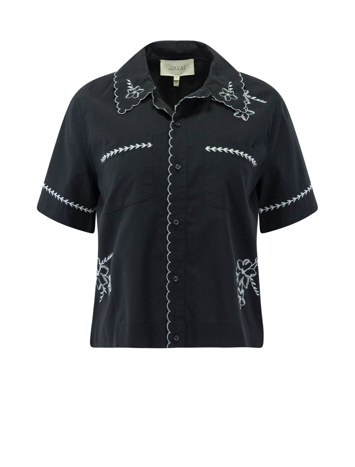 the bowling shirt with hanky panky embroidery