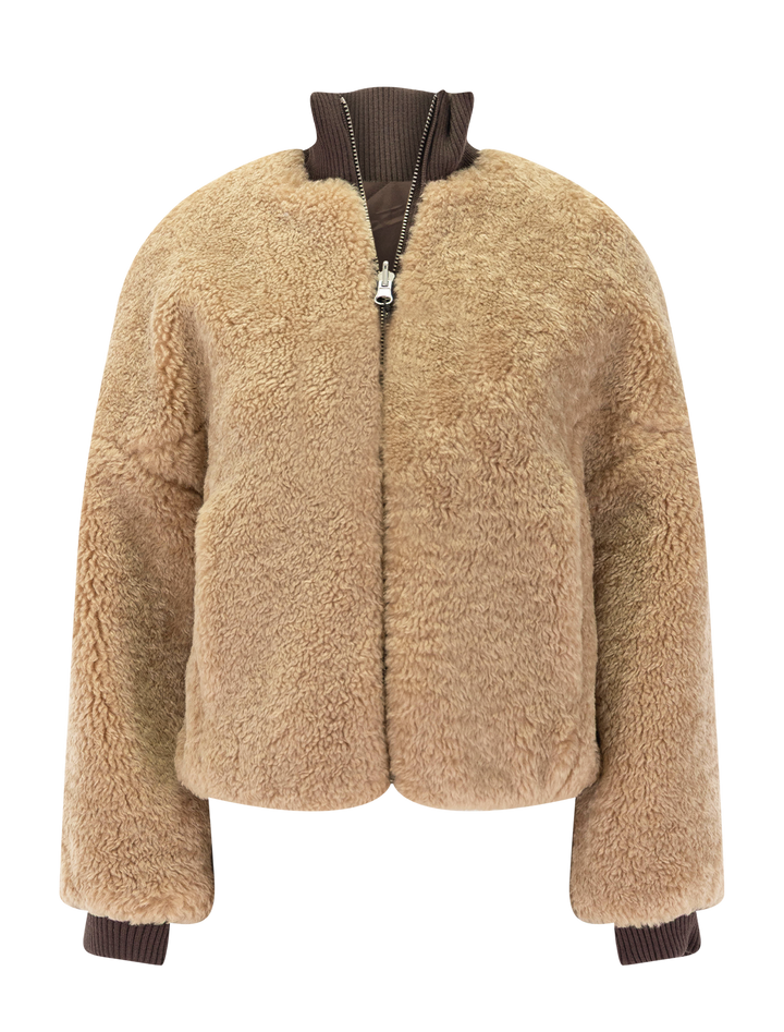 mahau shearling jacket