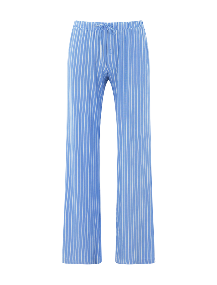 gisele printed cami and pant pj set in nordic stripes