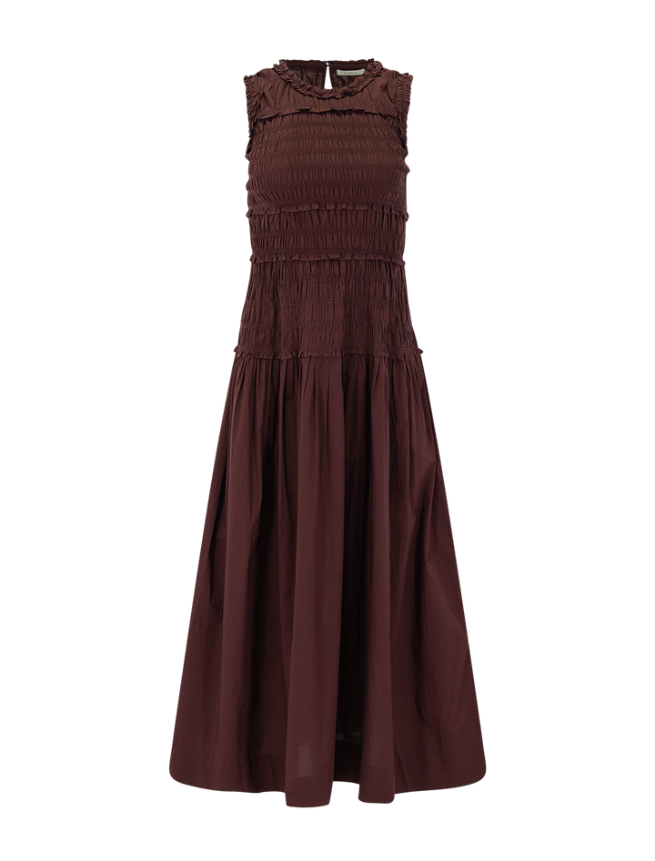 mallory dress in dahlia