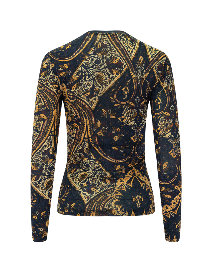 neri top in twilight paisley