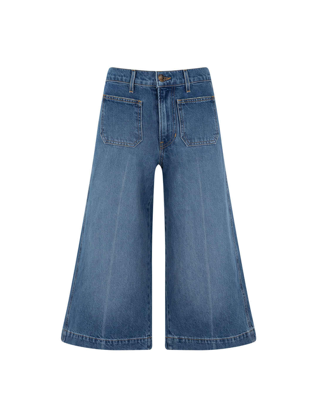 marlowe patch pocket culotte in memory lane