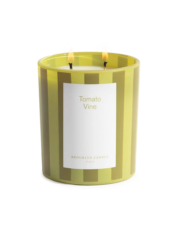 tomato vine candle