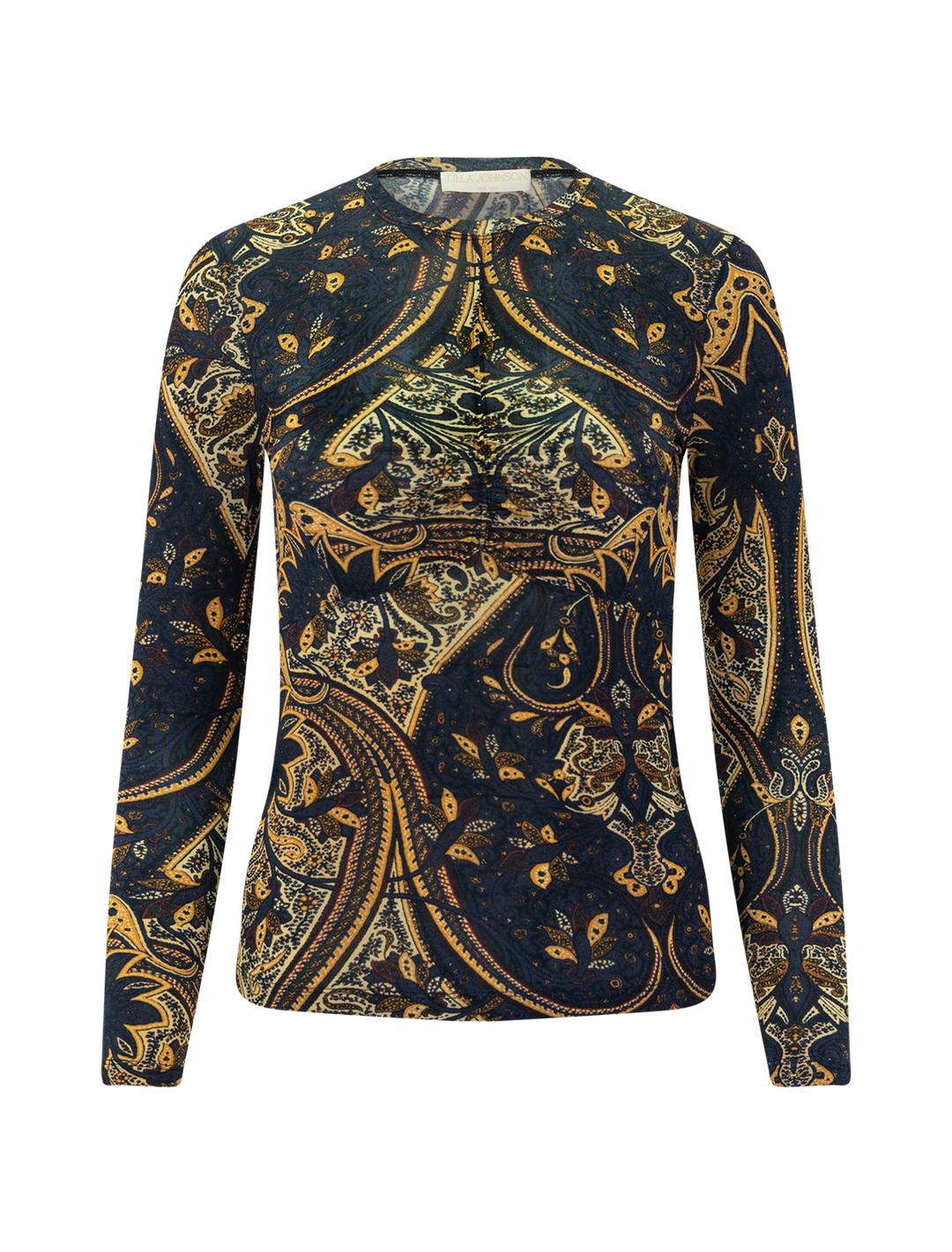 neri top in twilight paisley