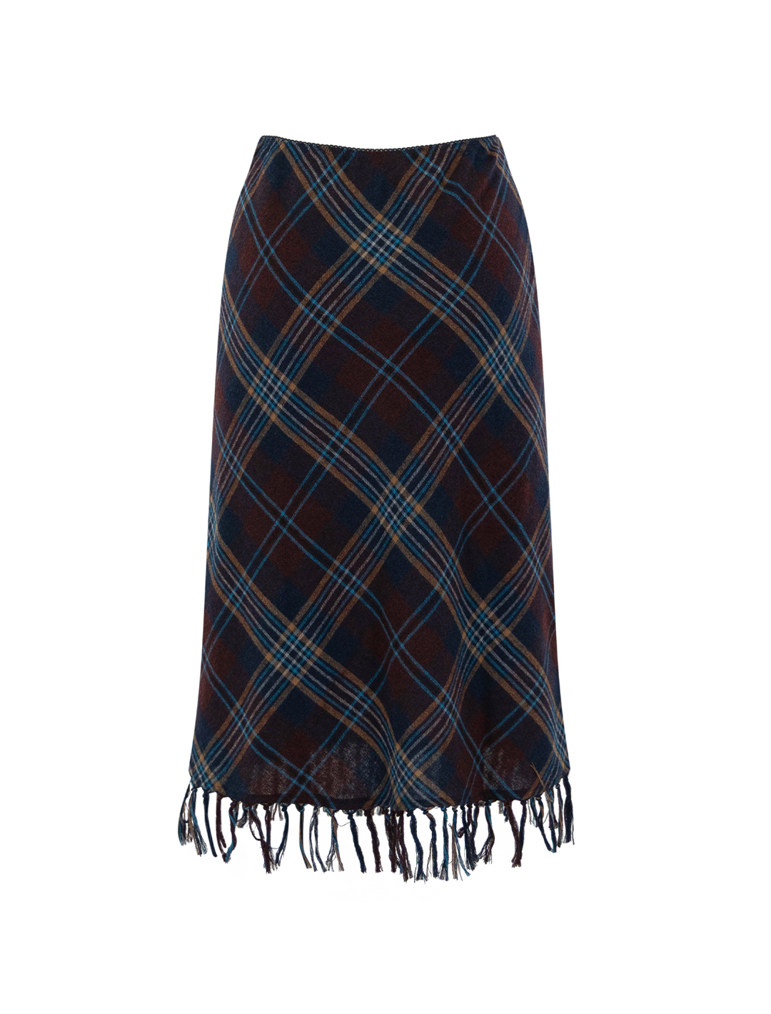 elowette knotted fringe skirt