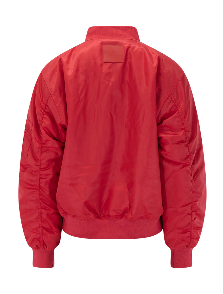 leon bomber in tango red