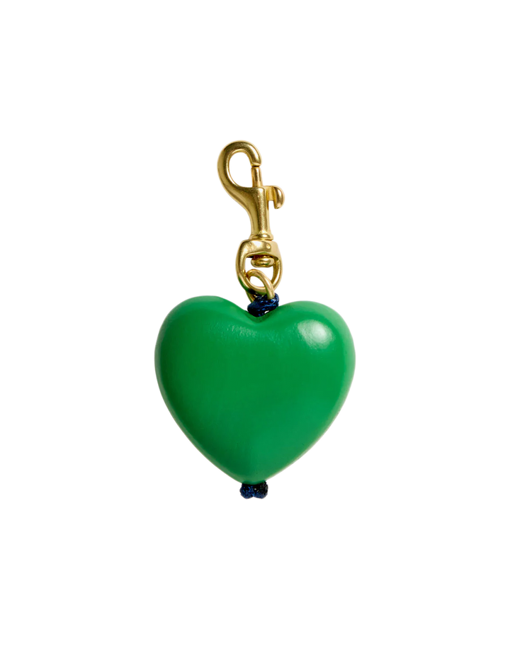 grande heart fob in emerald