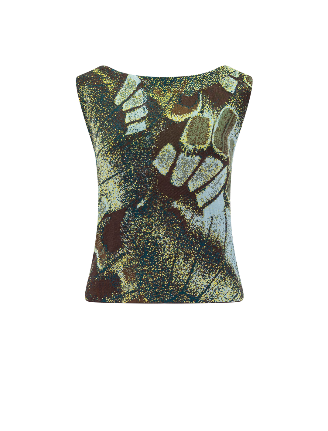 veronica top in butterfly moss