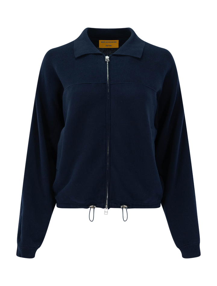 windbreaker in navy
