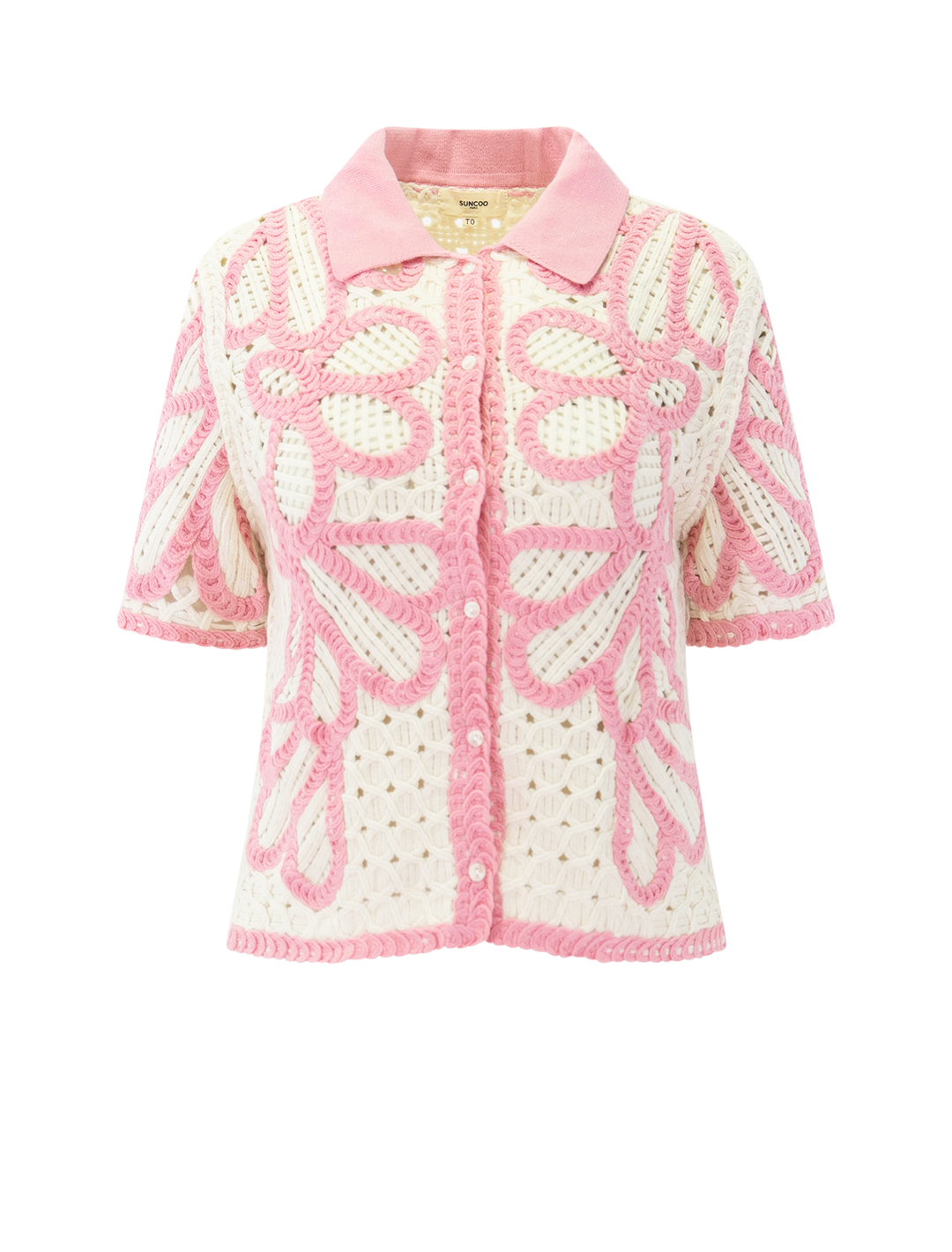 gavrili knit top in rose
