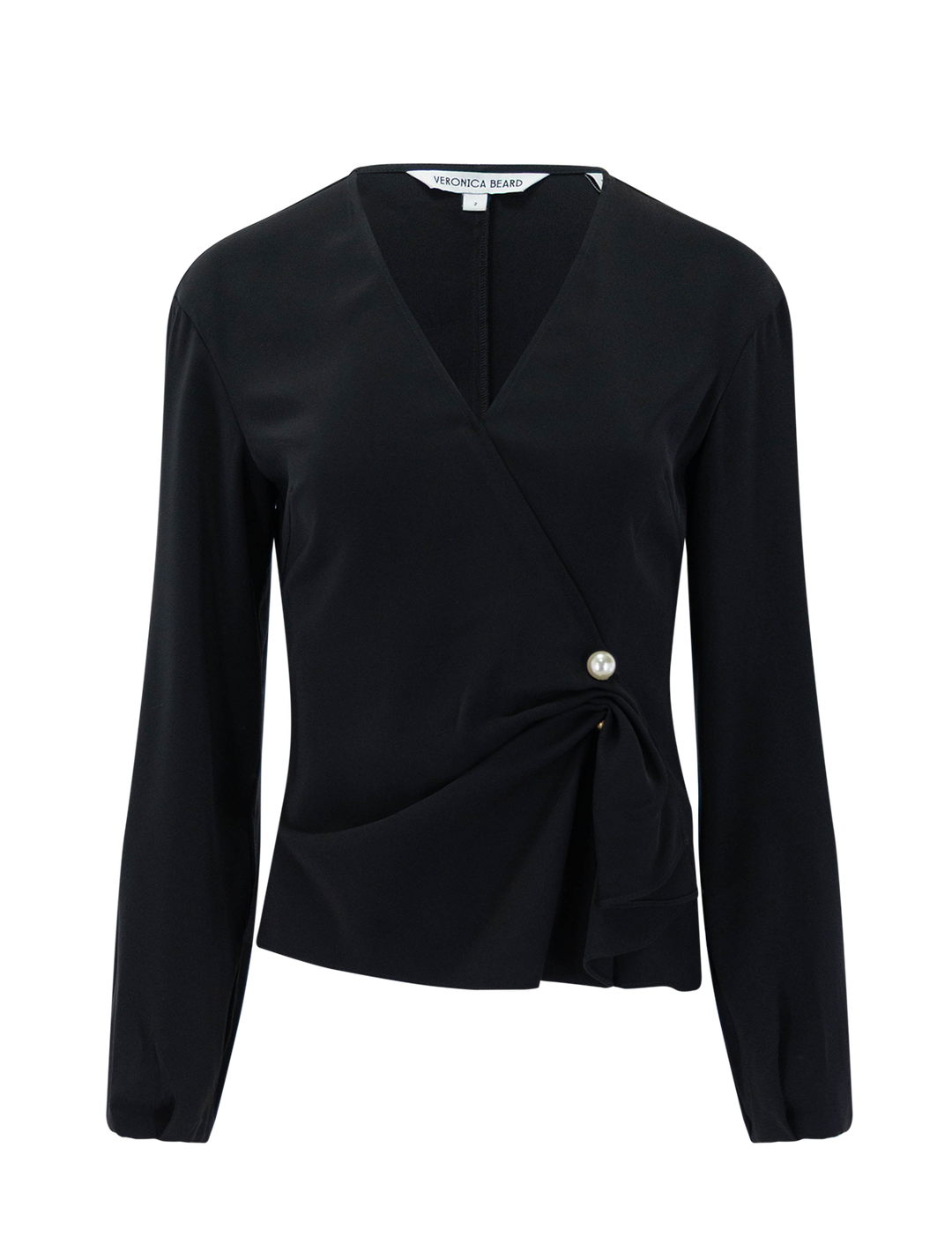 drew top in black