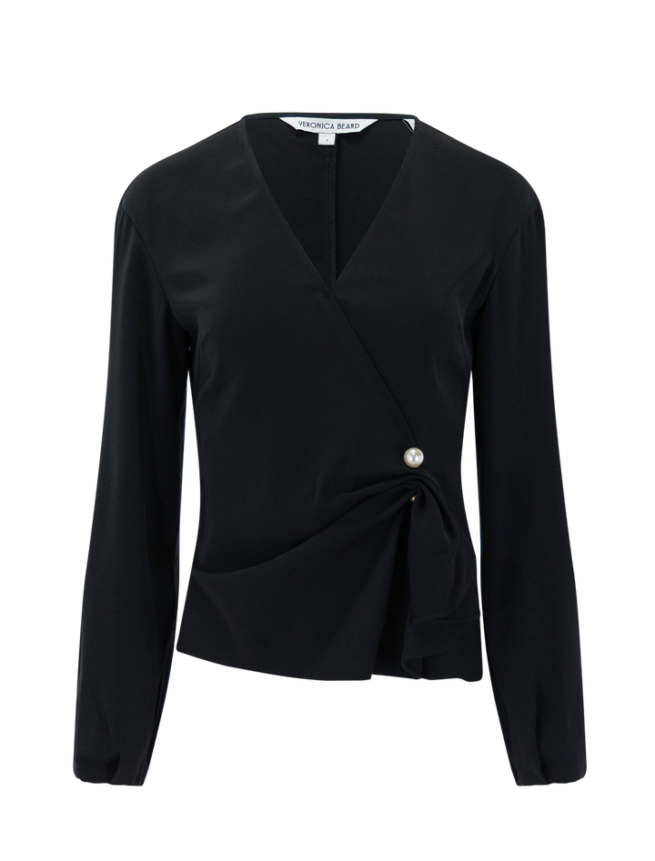 drew top in black