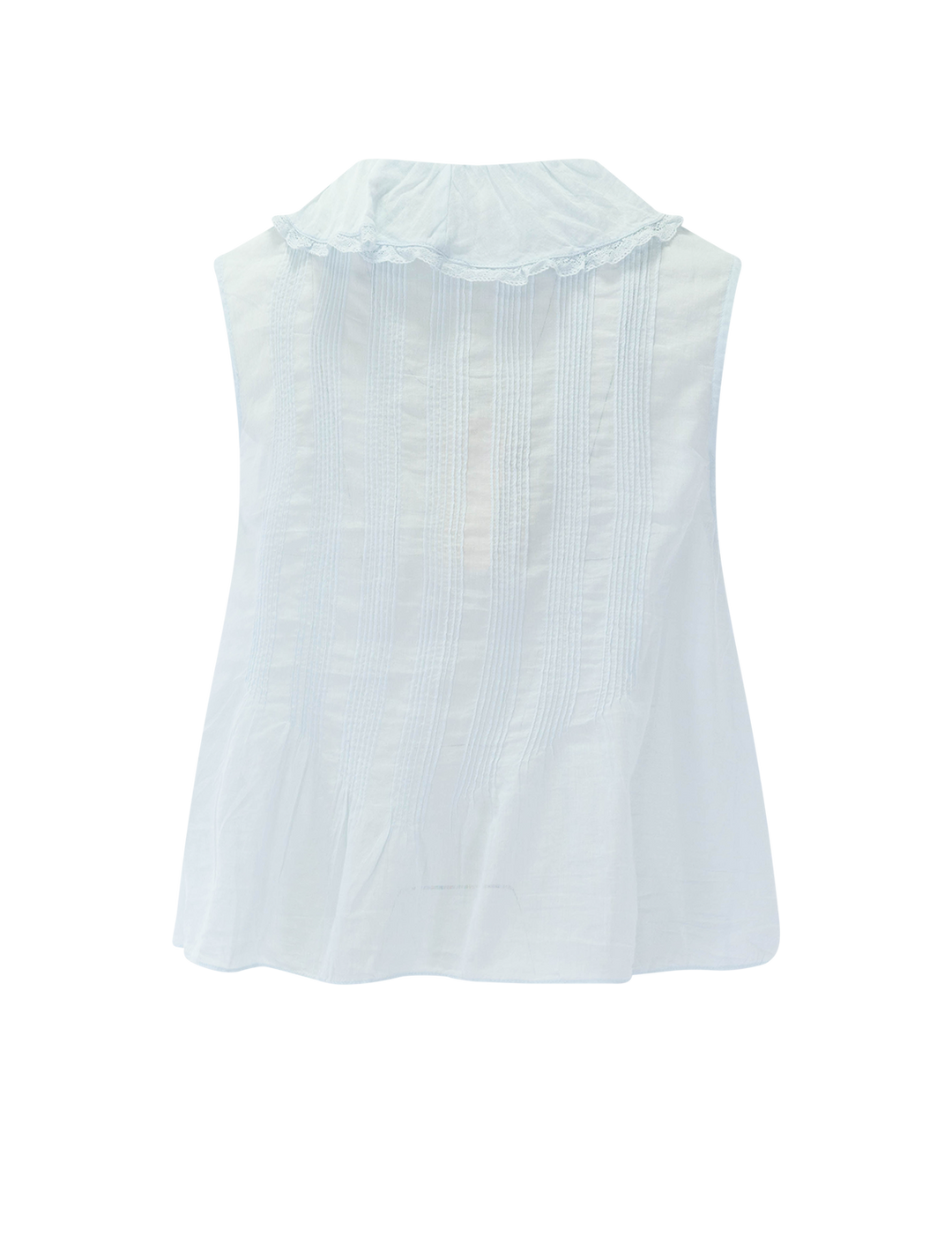 hilda top in alice blue