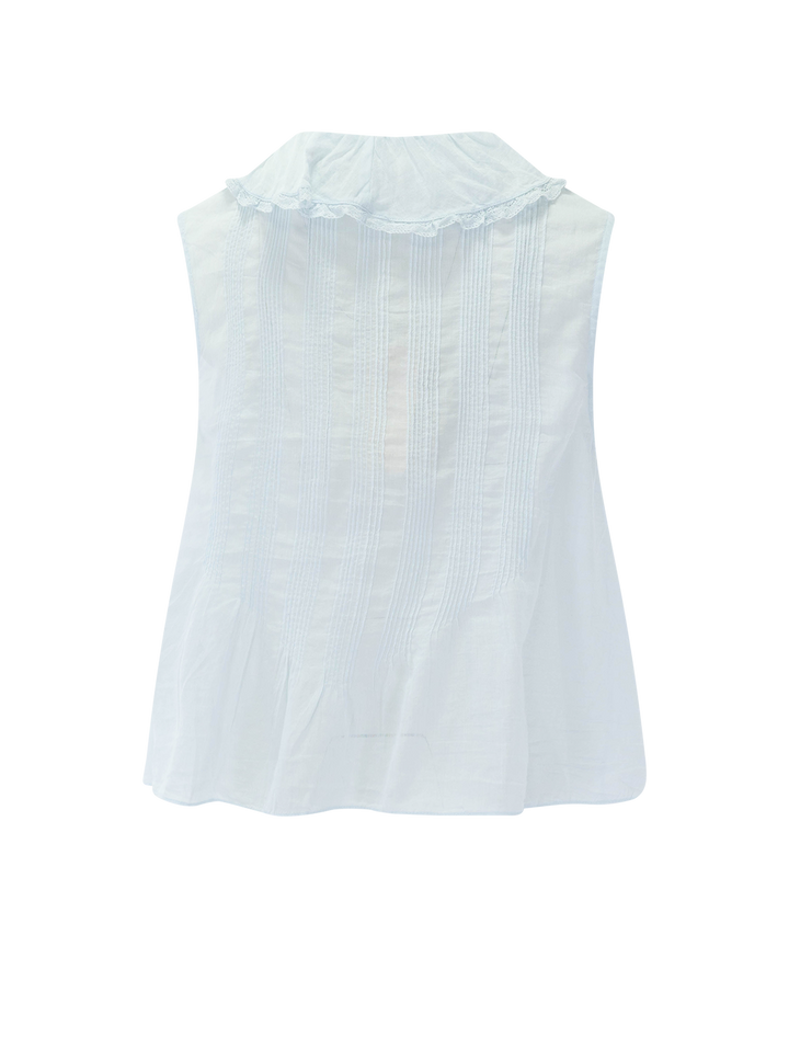 hilda top in alice blue