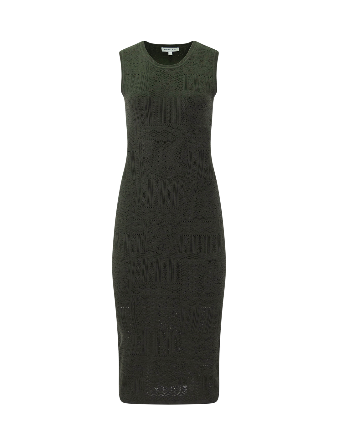 tamiko knit dress in loden