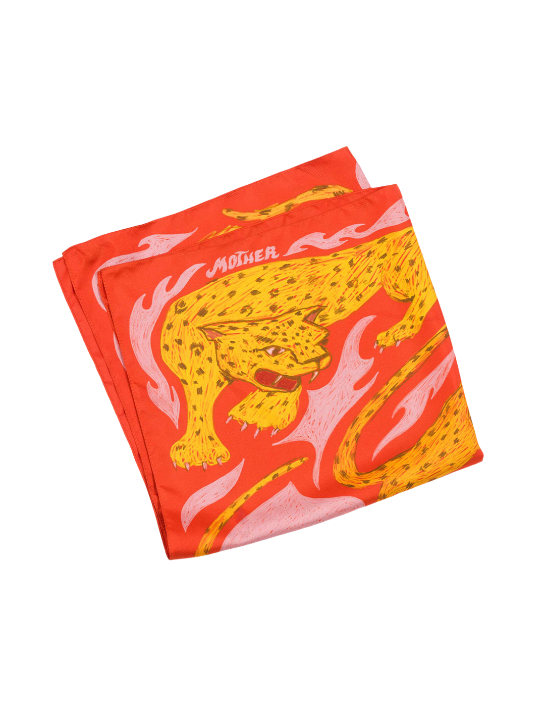 the scarf it down in flaming hot cheetahs