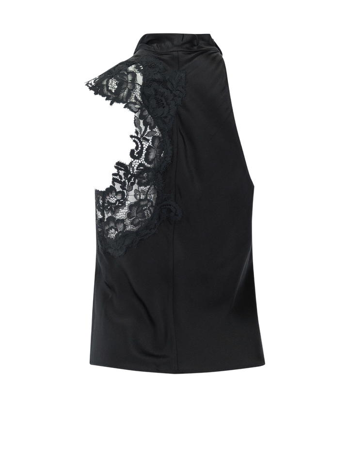 rose top in black