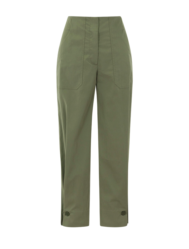 stapleton pant in stone army