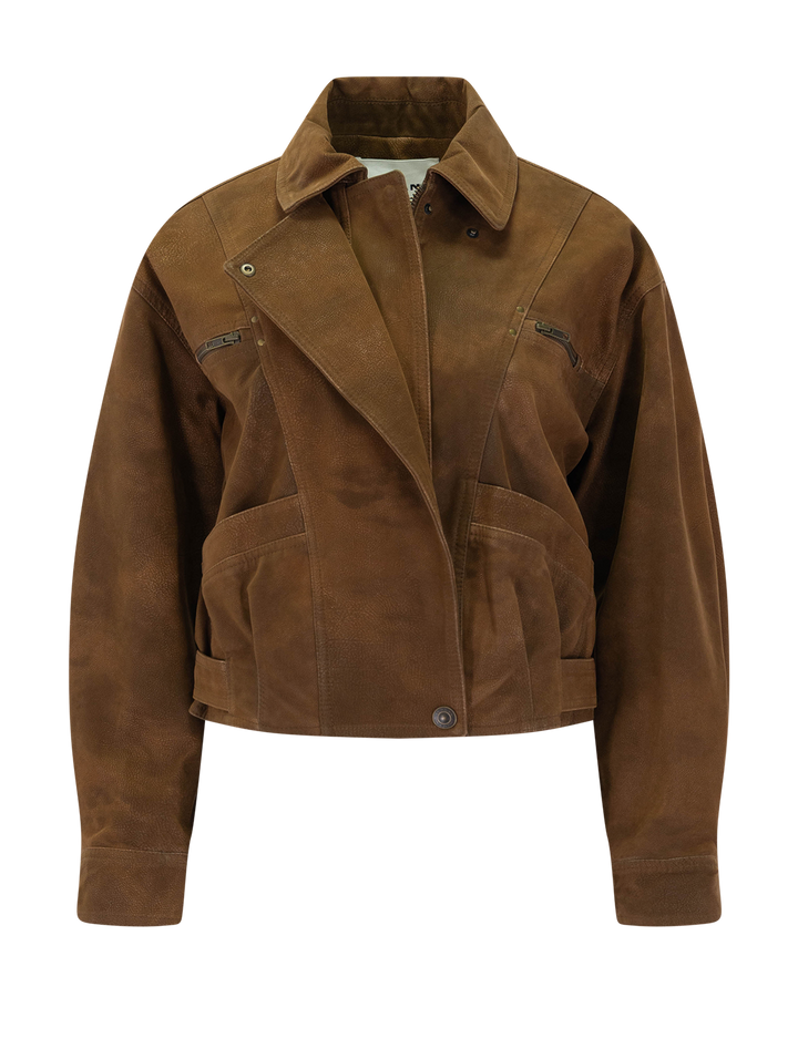 belma jacket in brown