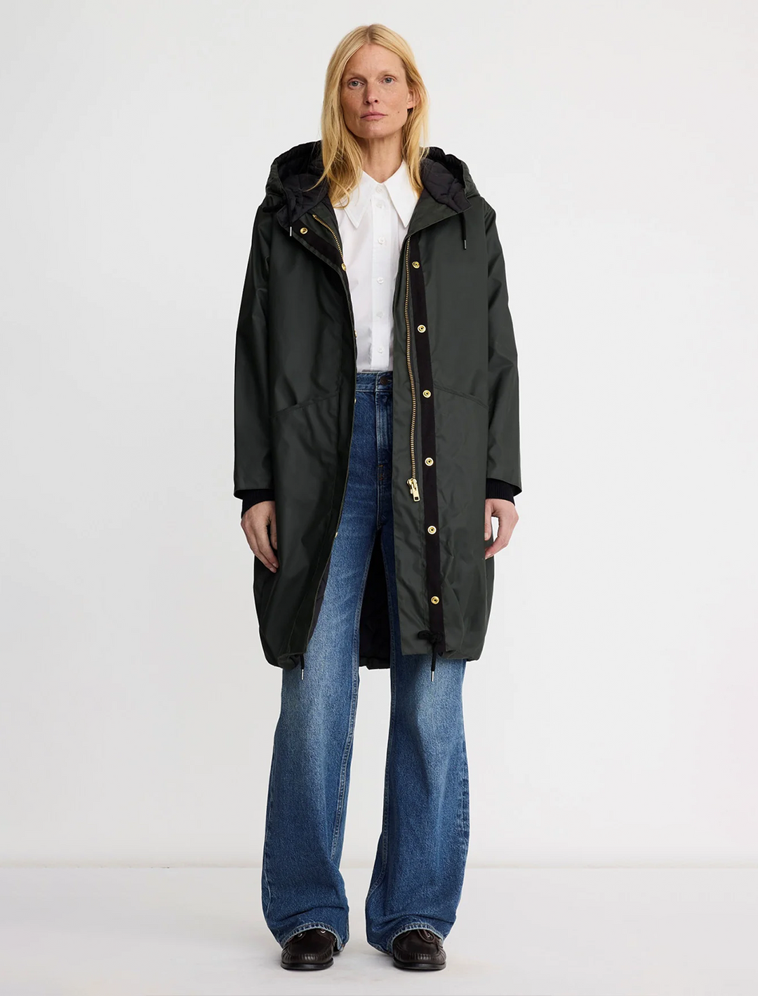 dark and stormy anorak in army