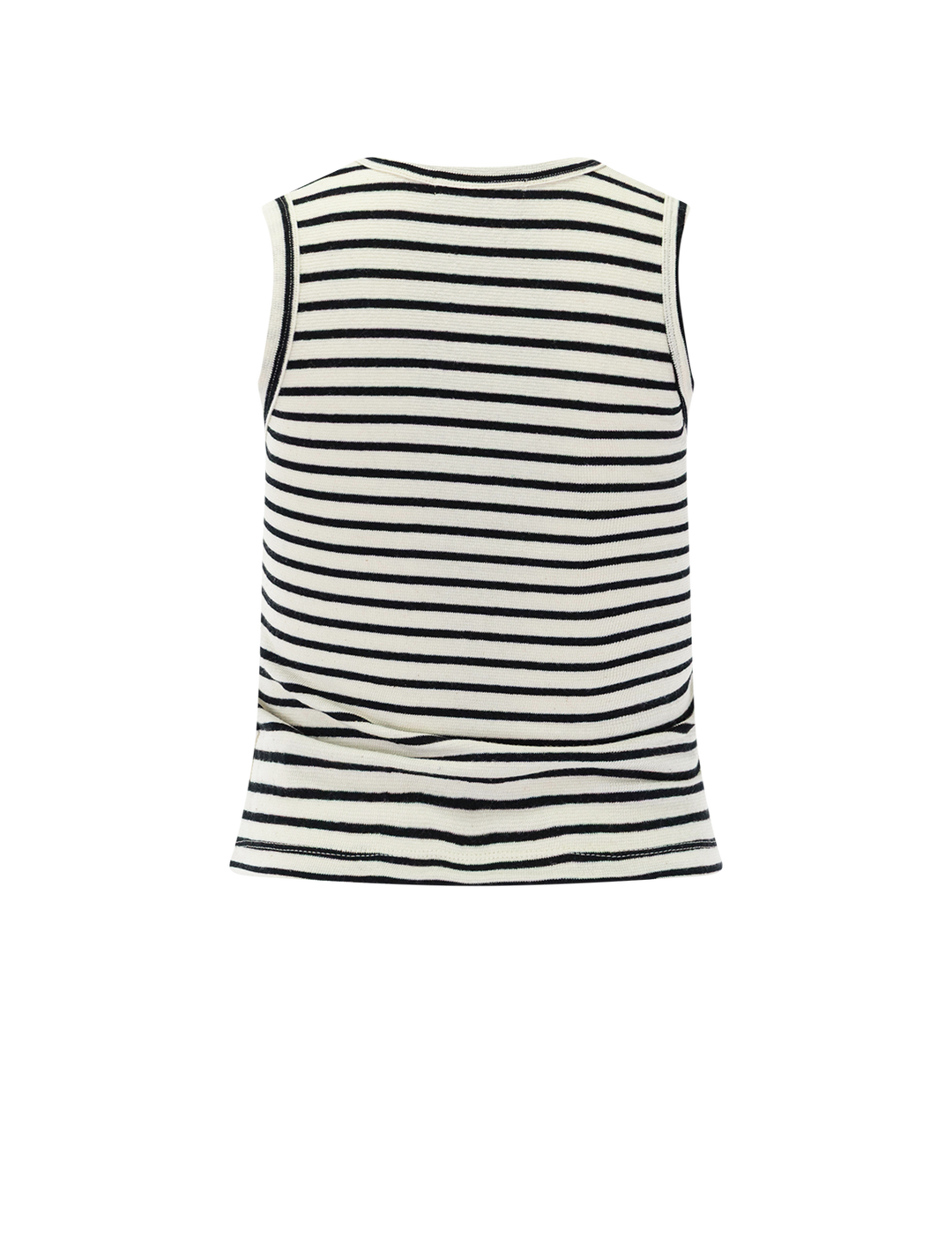 tracy tank in natural and black stripe