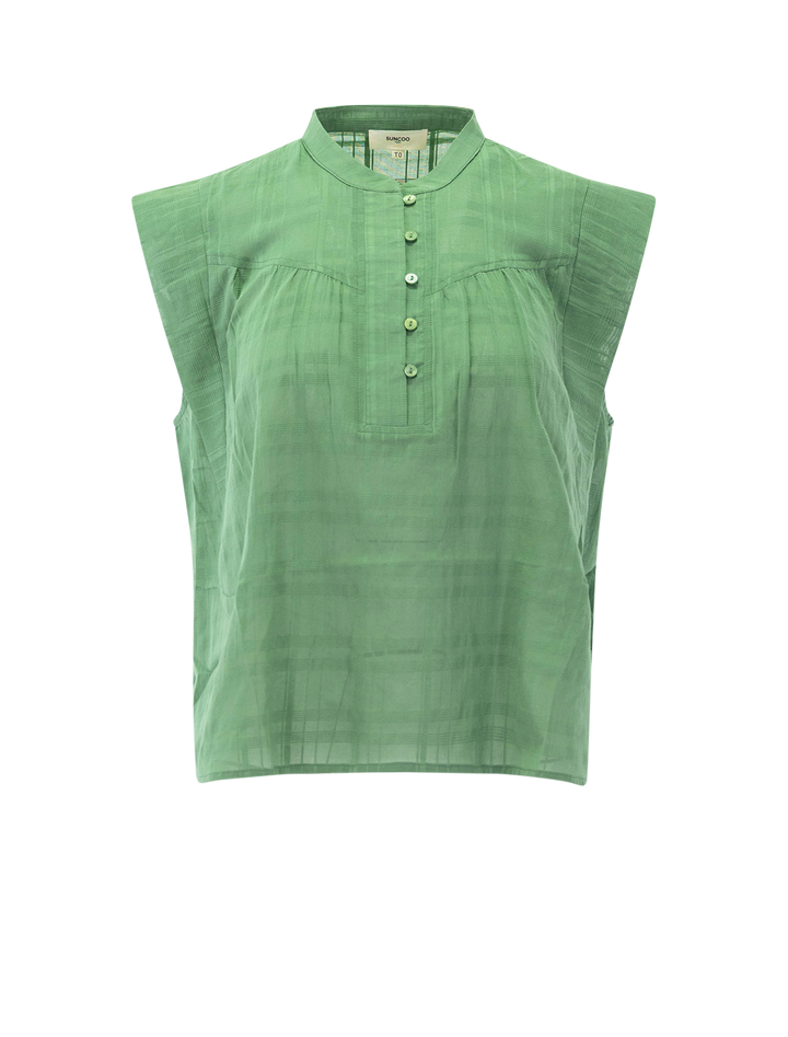 lily top in vert