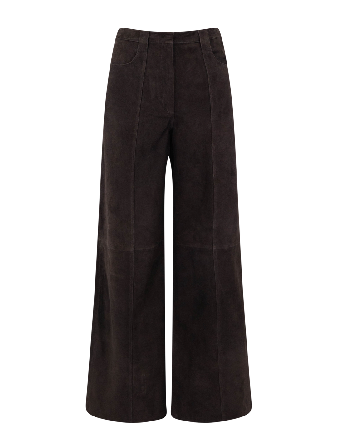 suede pant in cacao